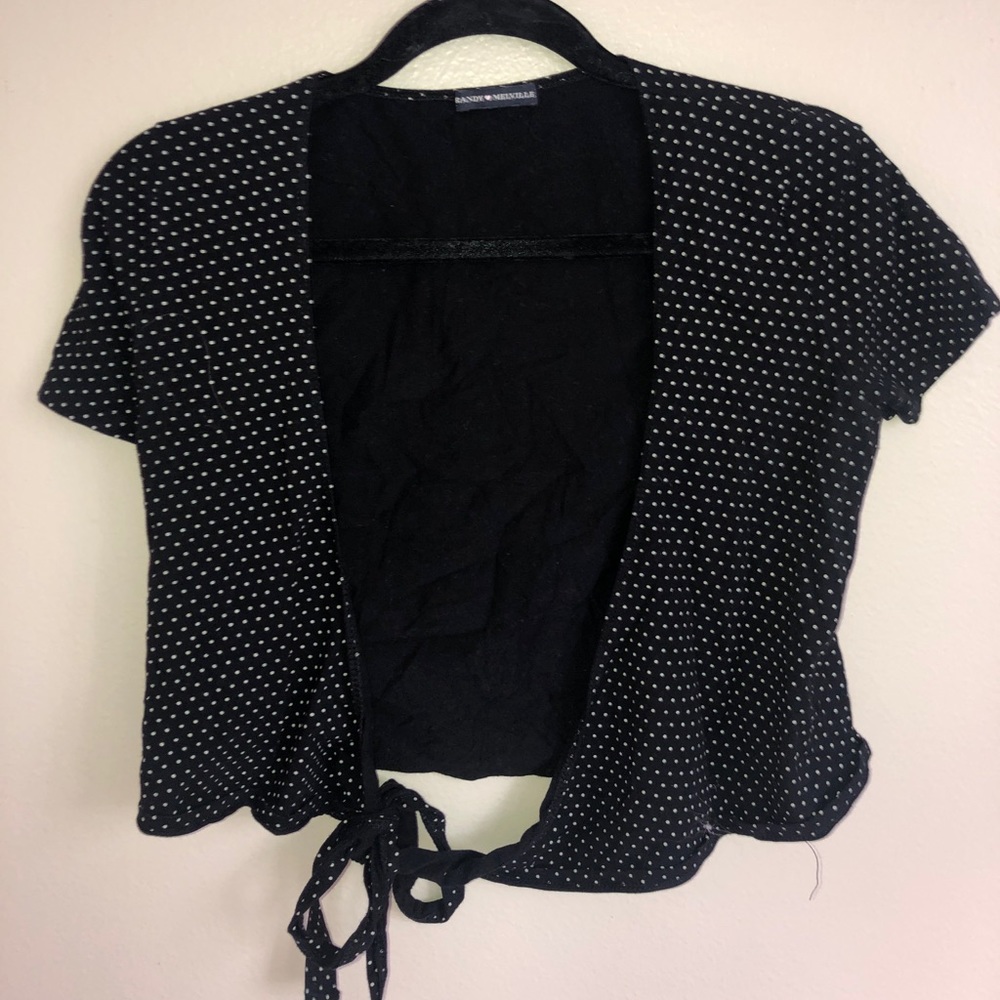 Brandy Melville wrap top.